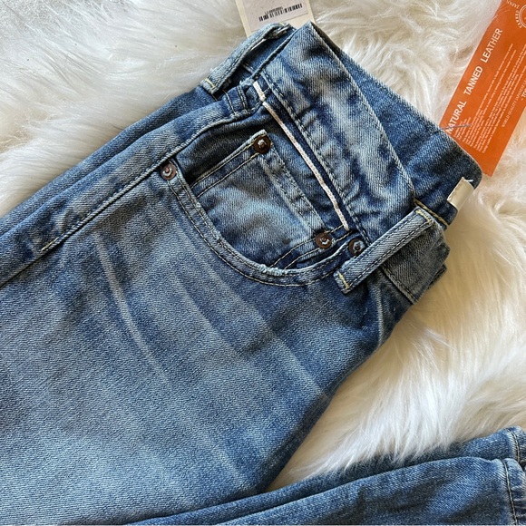 NWT Moussy Vintage Sahlen Straight Hight Rise Full Length Jeans - Picture 7 of 9